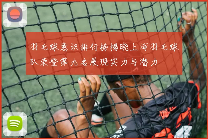 羽毛球意识排行榜揭晓上海羽毛球队荣登第九名展现实力与潜力